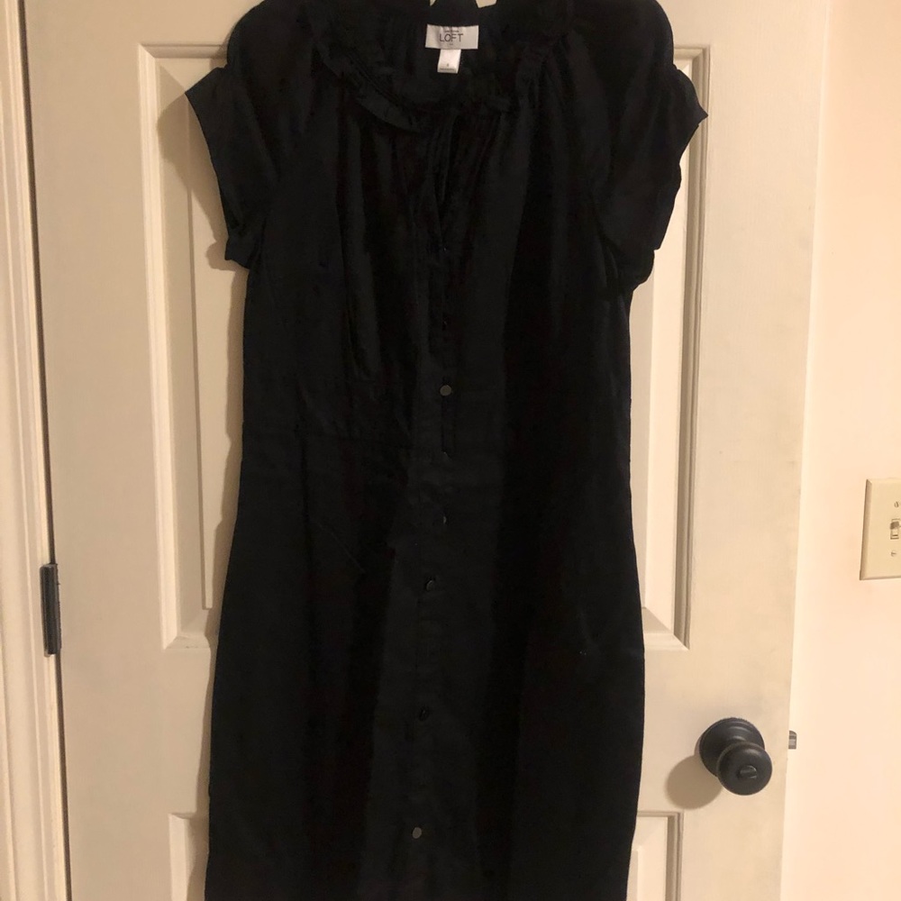 Loft Black Dress